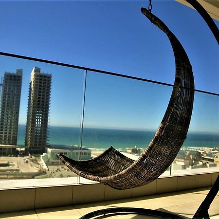 Bat Yam Luxery 5Br Sea View Suite Bagian luar foto