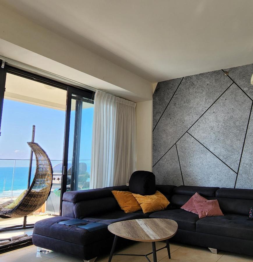 Bat Yam Luxery 5Br Sea View Suite Bagian luar foto