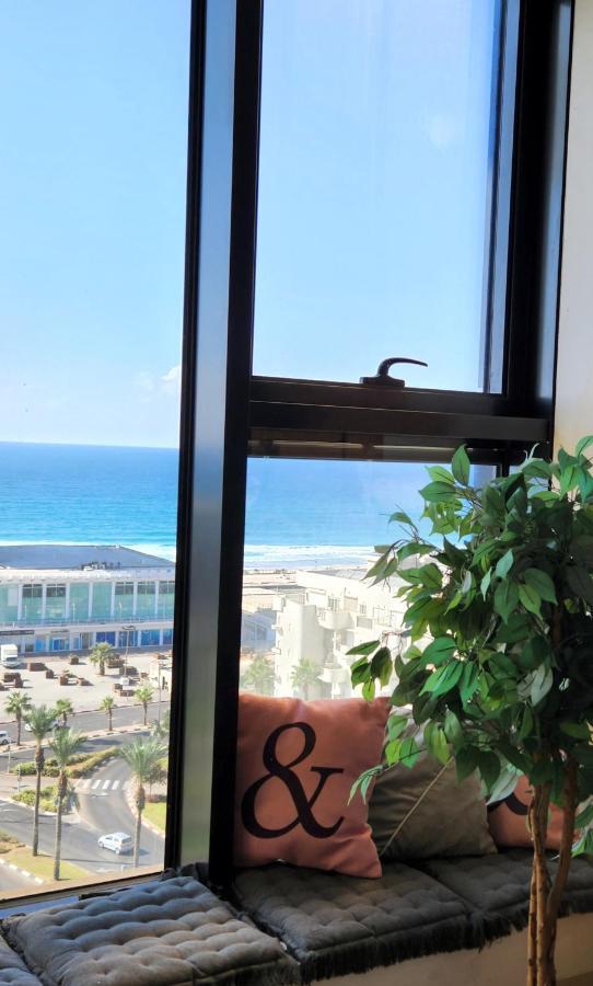 Bat Yam Luxery 5Br Sea View Suite Bagian luar foto